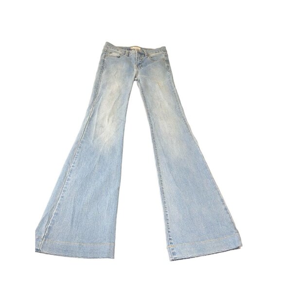 FREE PEOPLE Women's Size 27 Waist Flare Jeans Boho Festival - Picture 8 of 16
